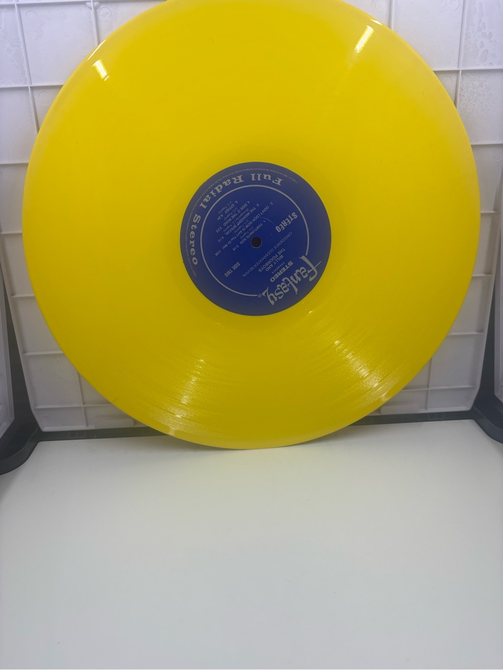 Creedence Clearwater Revival Willy and the Poor Boys Yellow Vinyl LP - Picture 4 of 4